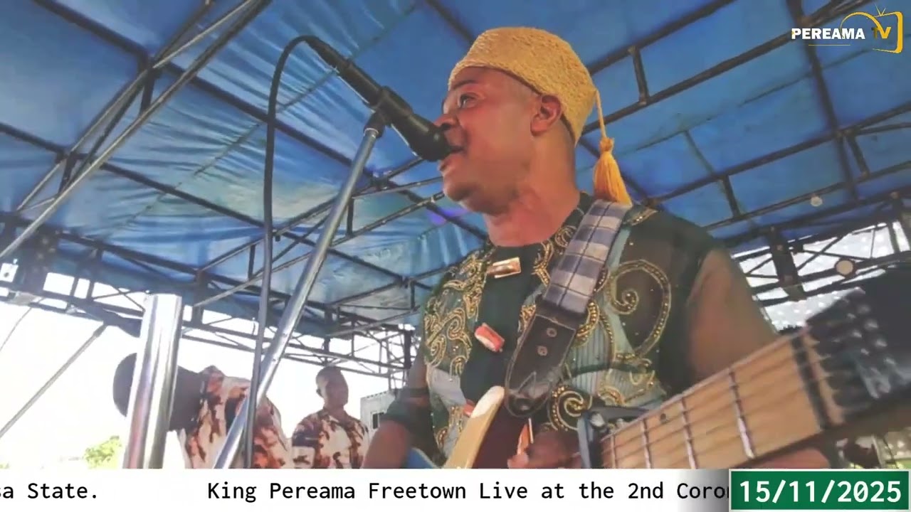 King Pereama Freetown Live at the 2nd Coronation Anniversary Celebration of HRM King Seiyefa Koroye.
