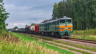 2TE10MK-3606 (BČ) with mixed freight train between Izvalda and Naujene