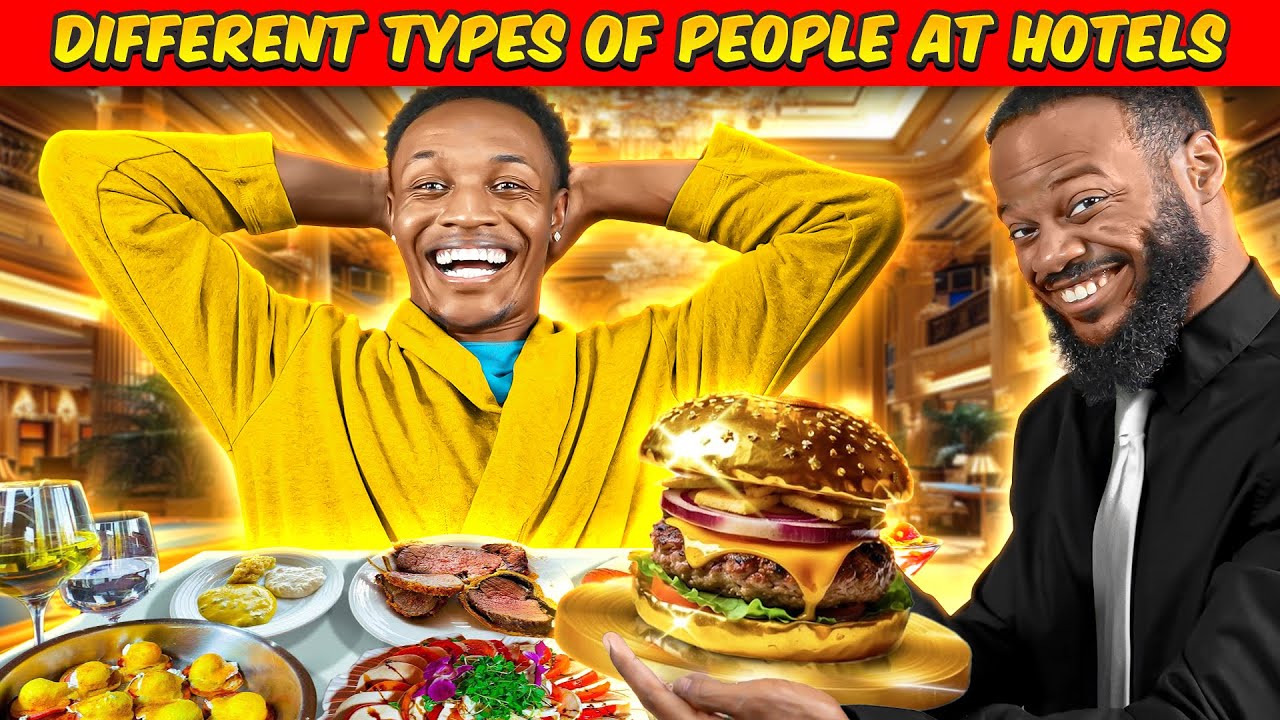 Different types of people at Hotels | ft. @DarrylMayes