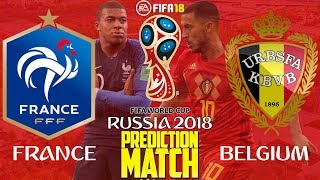 France vs Belgium | World Cup 2018 Russia | Prediction Match | FIFA 18 screenshot 1