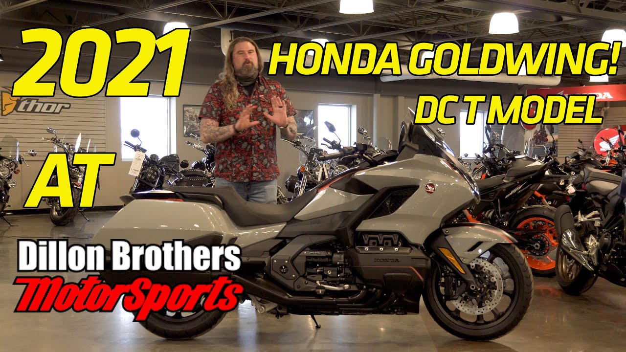 21 Honda Gold Wing Dct Youtube