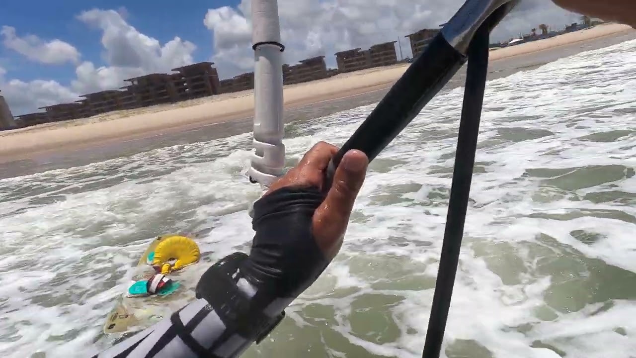 Minha Evolução no Kitesurf. Quanto Mais Você Treina, Melhor Você Fica. #LuizãoDoKite