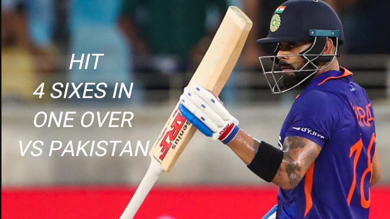 VIRAT KOHLI HIT 4 SIXES IN 1 OVER |VIRAT AGGRESSIVE BATTING AGAINST ...