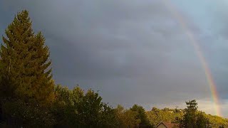 Summer Late Rainbows - Timelapse