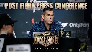 BKFC KNUCKLEMANIA V PHILADELPHIA POST-FIGHT PRESS CONFERENCE | LIVE!