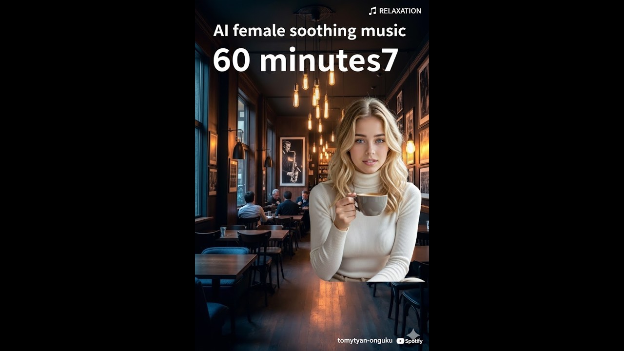 AI female soothing music 60 minutes7(Official Lyric Video) / AI Female Vocal Ballad癒やし、心地よい、AI音楽