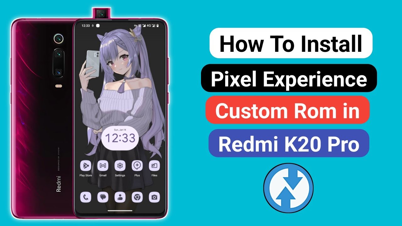 How To Install Pixel Experience Custom Rom in Redmi k20 Pro - YouTube