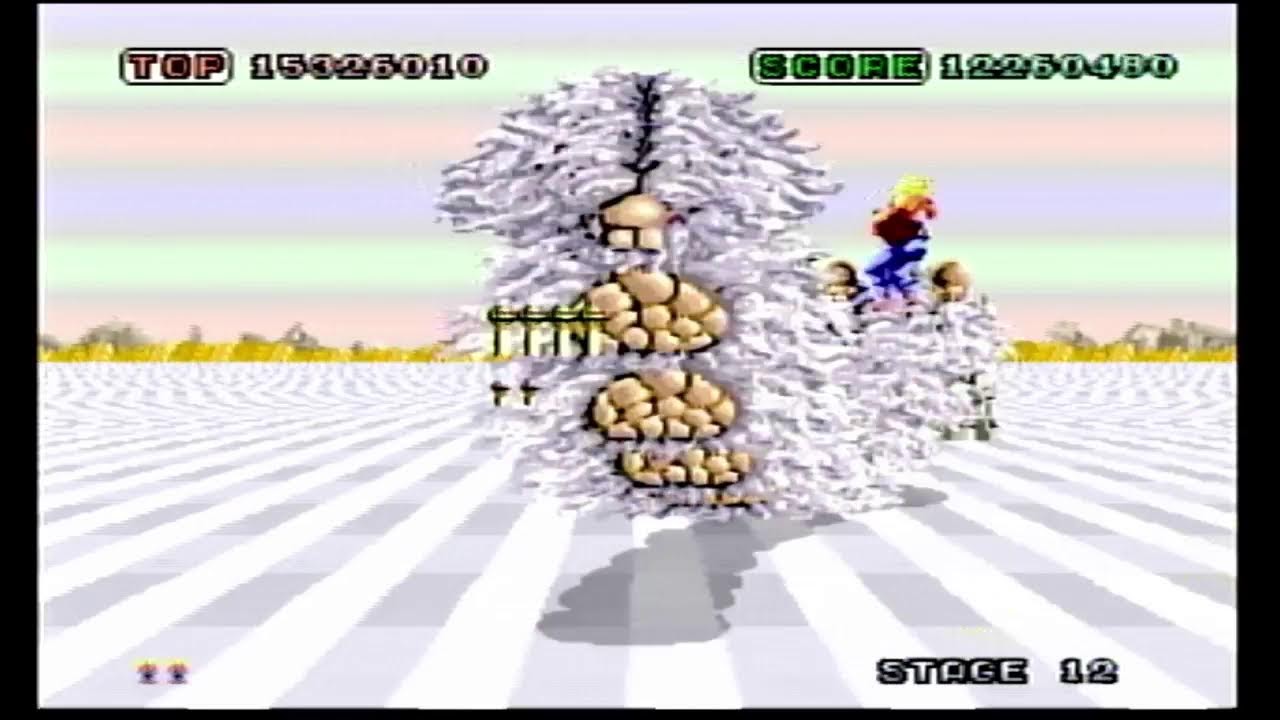 スペースハリアー　（セガサターン版）