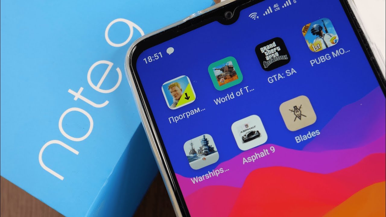 Игры на Meizu Note 9! Обзор в играх и тестирование Snapdragon 675 в Fortnite, PUBG и Blades!