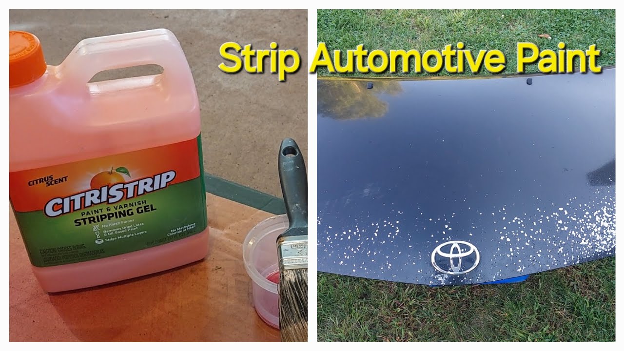 Automotive Paint stripping 