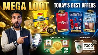 Maggi Win Tanishq Voucher  & Golden Bowl | Sunfeast Win BMS & Spiderman Merch | Digihaat ₹9 Loot