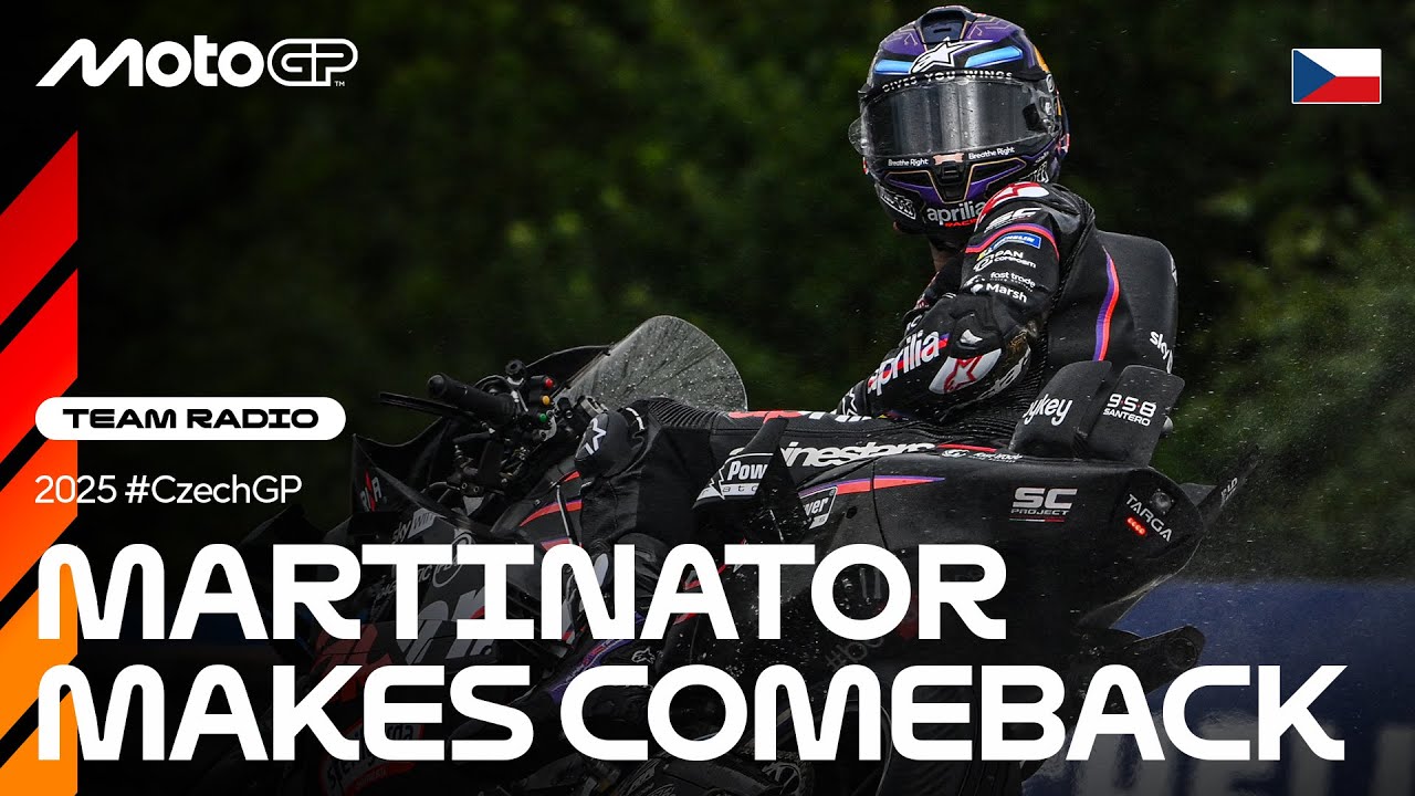 Jorge Martin's return: Riding the crest of a (radio) wave | 2025 Czech GP