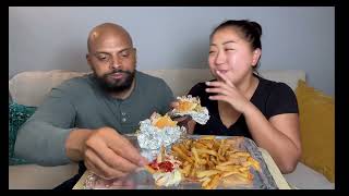 Crushing Burgers With Beshbarmak Five Fingers Burgers, Fries And Hotdogs Yummm