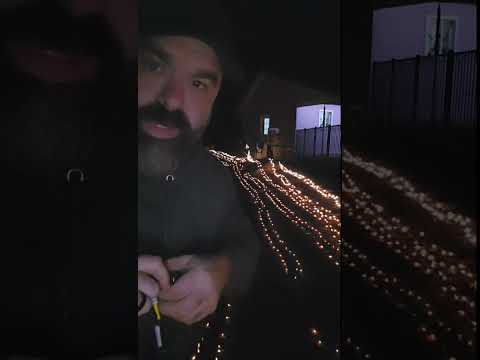 What is max number of Christmas light you can connect end to end
