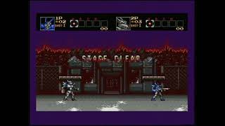 Probotector (Sega Mega Drive / Genesis) 1994 - Longplay