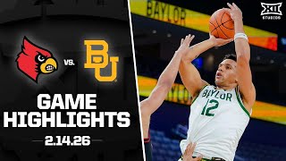 Information #24 Louisville vs. Baylor Game Highlights | 2025-26 Big 12 Men’s Basketball News