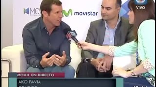 Entrevista del Canal 10 de Uruguay a Ako Pavía (MOVE 2015) screenshot 5