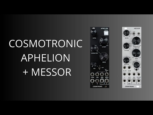 鍵盤楽器 COSMOTRONIC Aphelion Cosmotronic Aphelion + Messor Review - YouTube