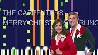 The Carpenters - MERRY CHRISTMAS DARLING (REMIX) (PRO MIDI FILE REMAKE) - "in the style of"