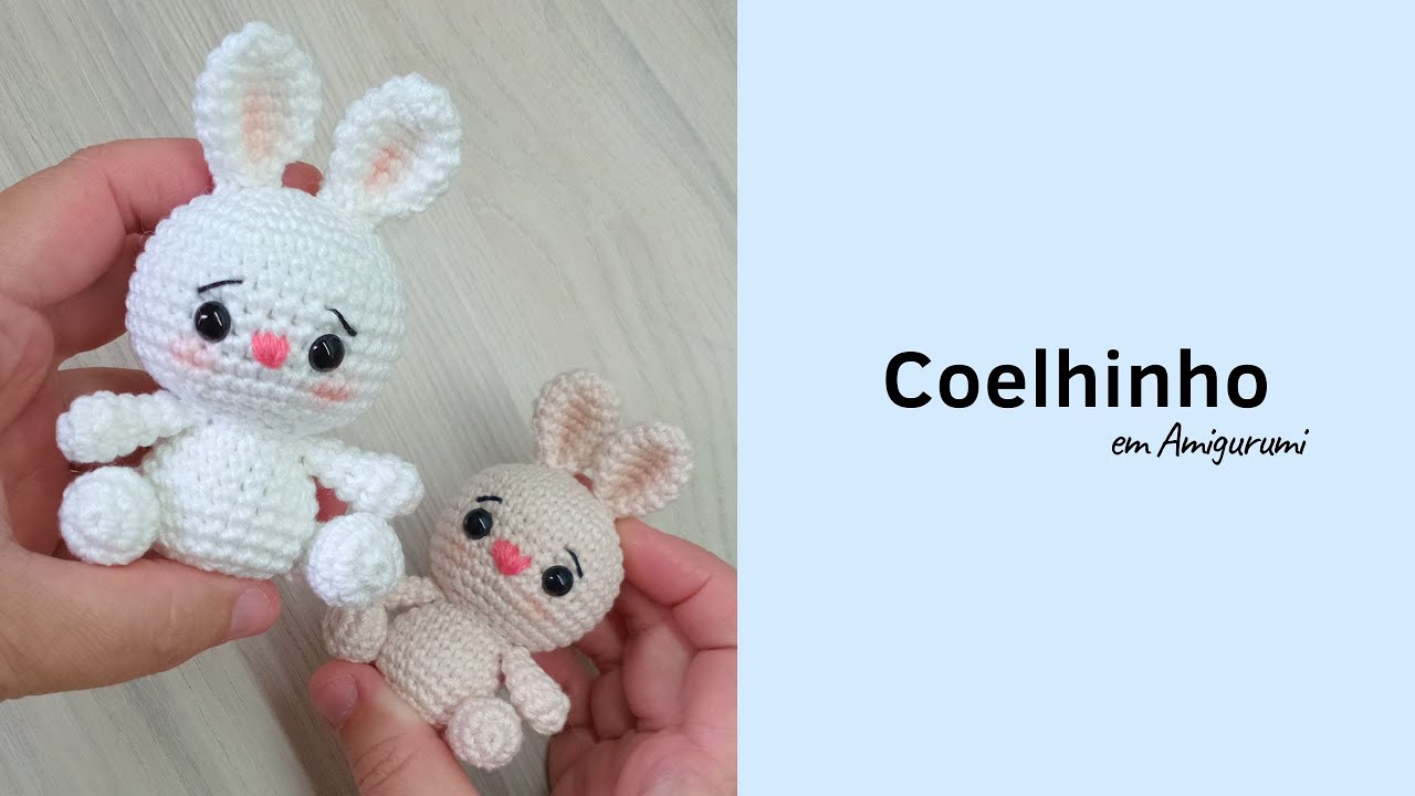 Coelhinho em Amigurumi