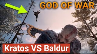 Kratos vs Baldur First Full Fight | God of War screenshot 2