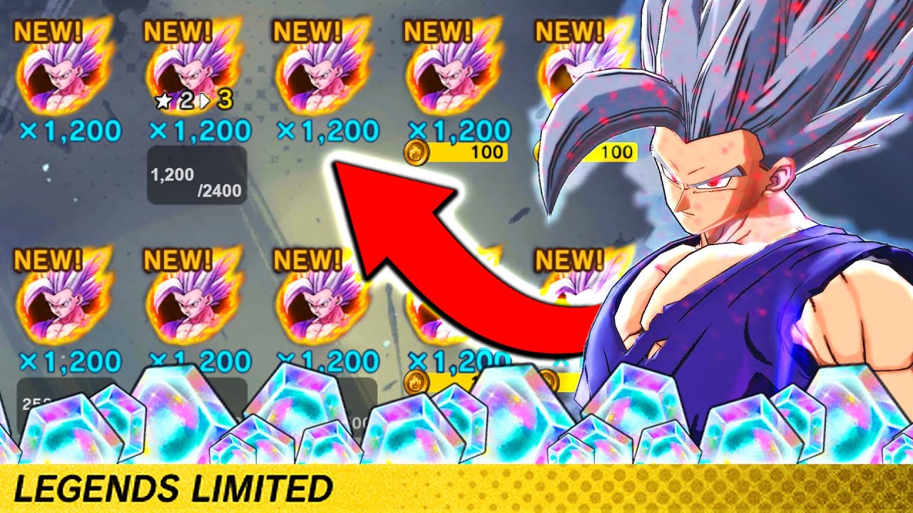 THESE LF BEAST GOHAN SUMMONS ARE BROKEN 🔥 (Dragon Ball Legends FREE Summons)