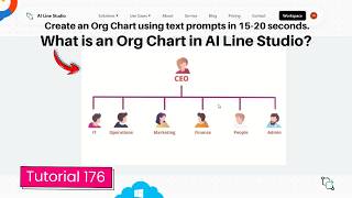 AI Line Studio Tutorial 176: What is an Org Chart? (AI Automation)