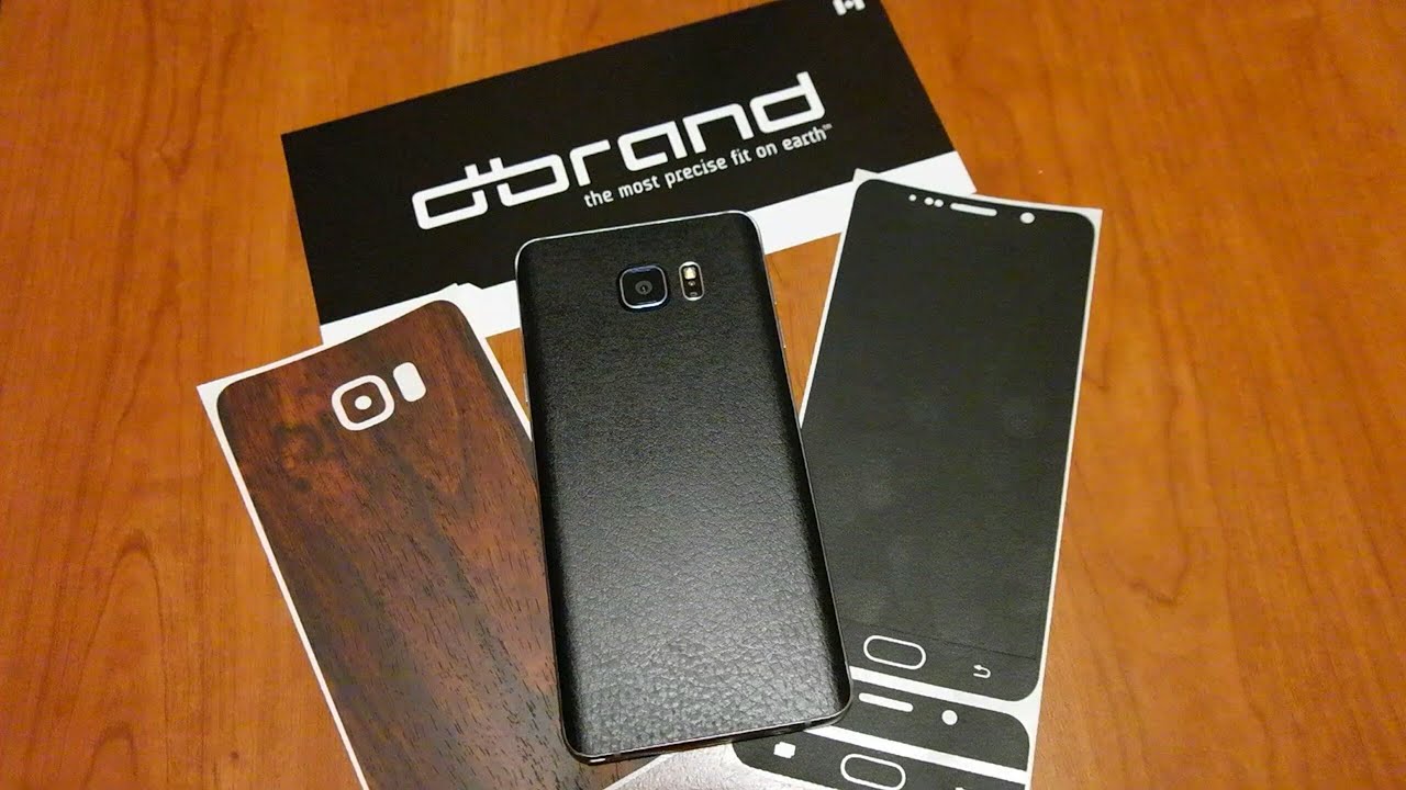 DBrand Skin for Samsung Galaxy Note 5 - Install/ Review/ "Halfway" Giveaway
