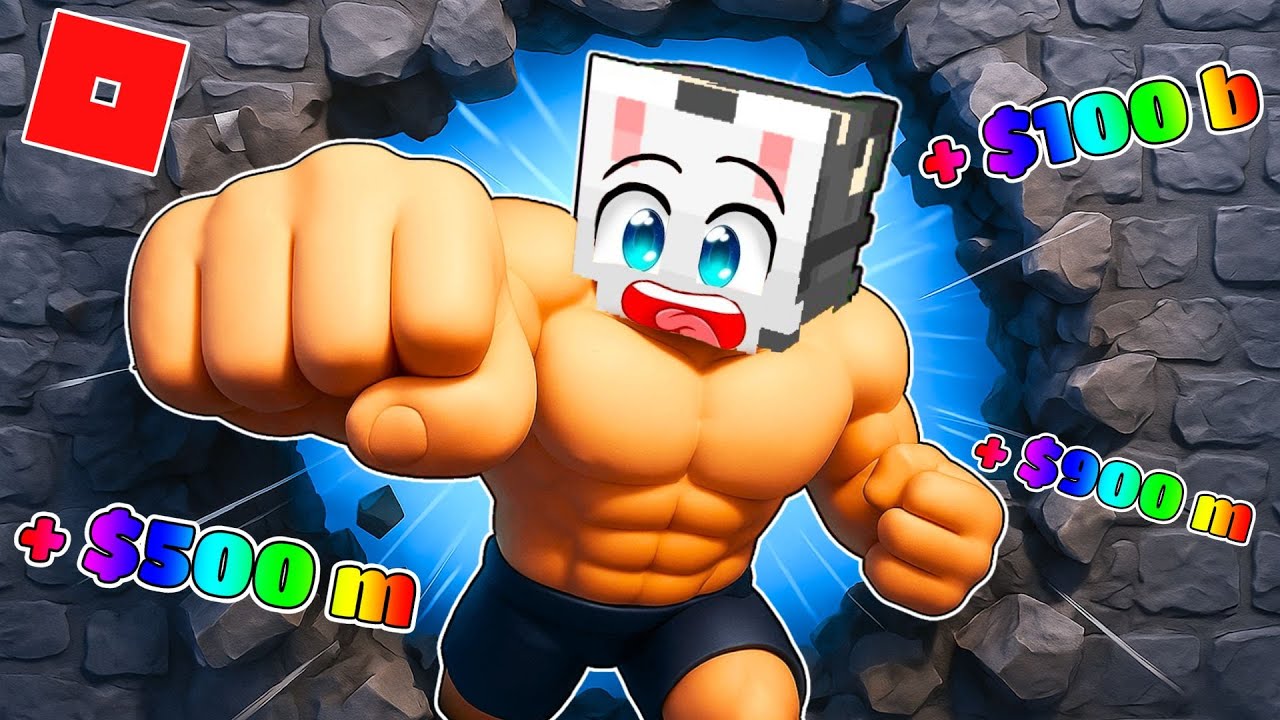 I PUNCHED WALLS to Make MILLIONS in Roblox | PUNCH WALL | Roblox