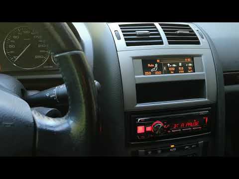 Управление БК при установке колхозного ГУ вместо штатного. Peugeot 407 + Alpine UTE-92BT