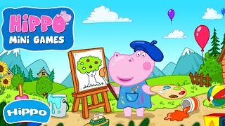 Hippo🌼 Mini gry Hippo 🌼 cartoon game screenshot 3