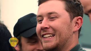 Scotty McCreery celebrates at his number one party for "This is it."