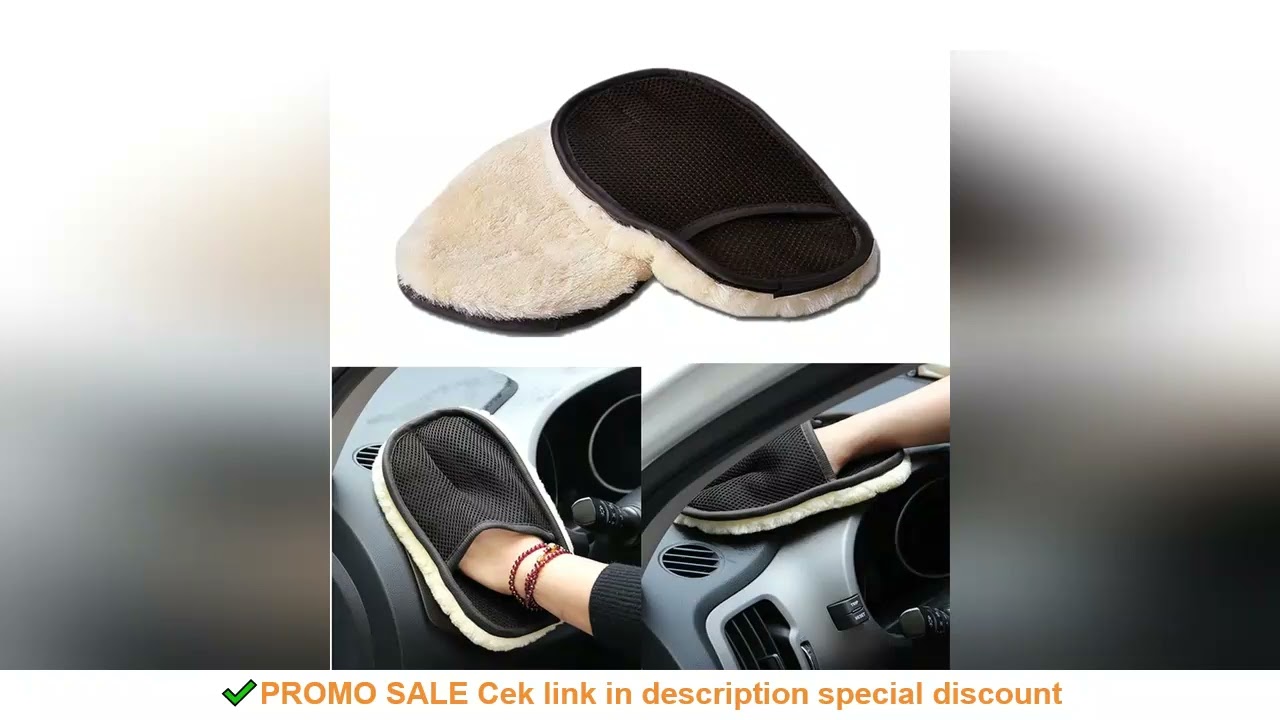 Microfiber Wool Soft Auto Car Washing Glove Cleaning Car Cleaning glove Motorcycle Washer Care Car p
