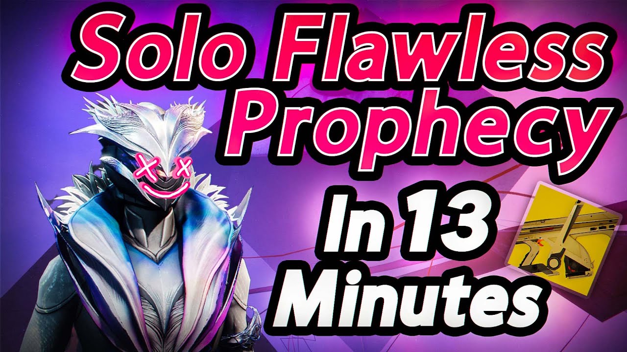 Solo Flawless Prophecy On Warlock - 1 Phase Both Bosses - Destiny 2 The Final Shape