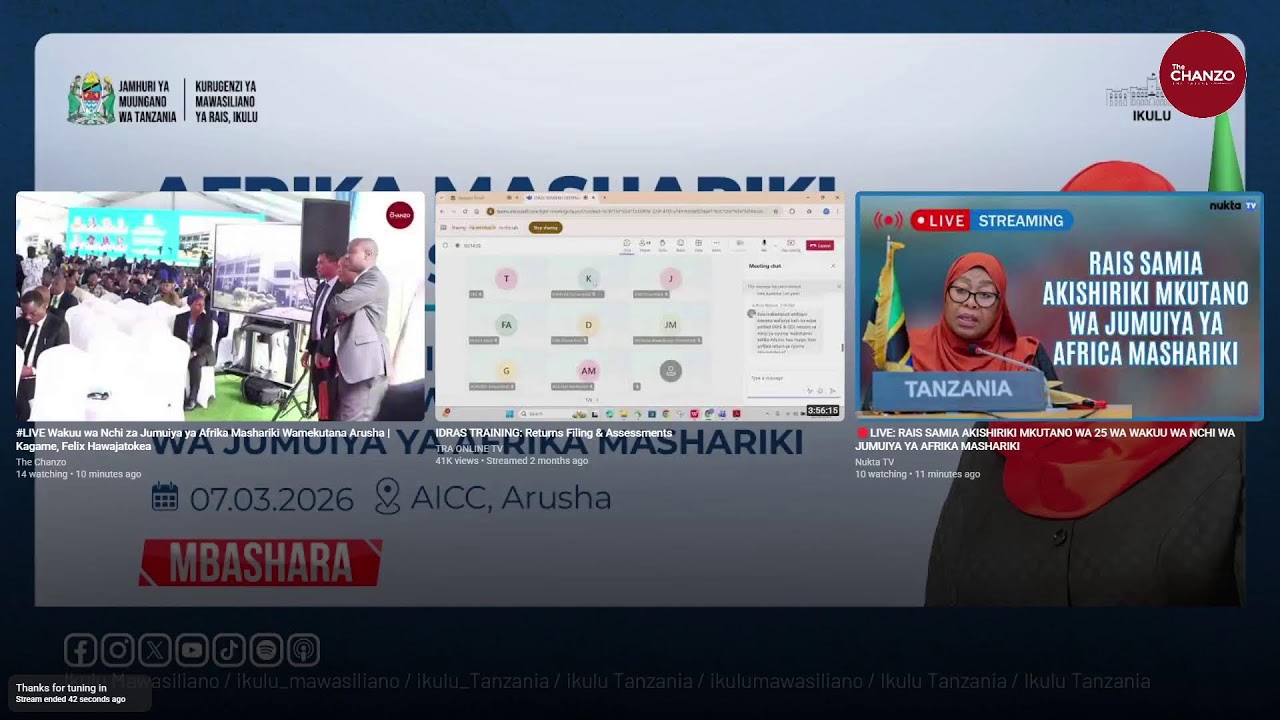 #LIVE Wakuu wa Nchi za Jumuiya ya Afrika Mashariki Wamekutana Arusha | Kagame, Felix Hawajatokea