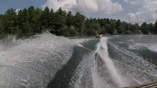 Tubing at Big Alum Lake