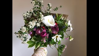 "From My Home to Yours" flower design, week two with Roshni