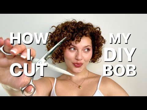 Layered Curly Bobs