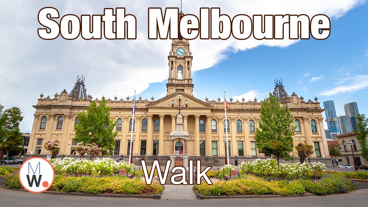 South Melbourne Walk🚶‍♀️【4k Ultra HD】
