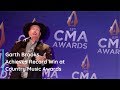 Garth Brooks Achieves Record Win at Country Music Awards