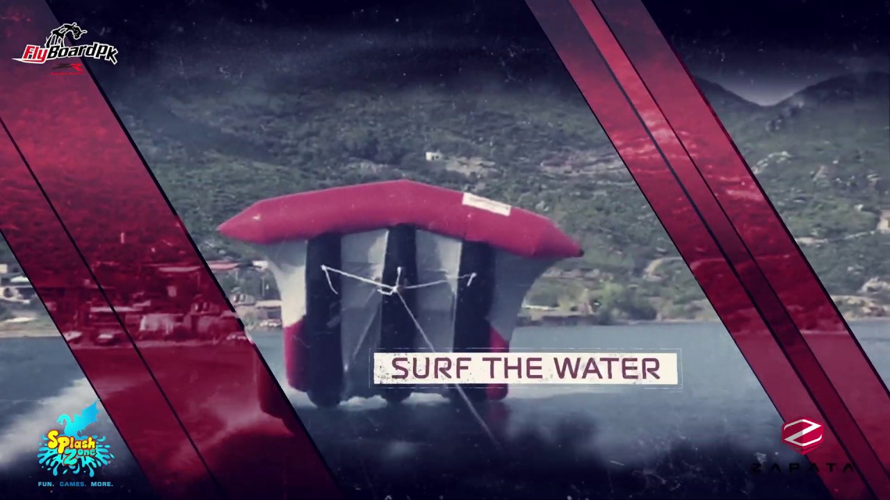 Flying Fish First Time  in Pakistan | FlyboardPK