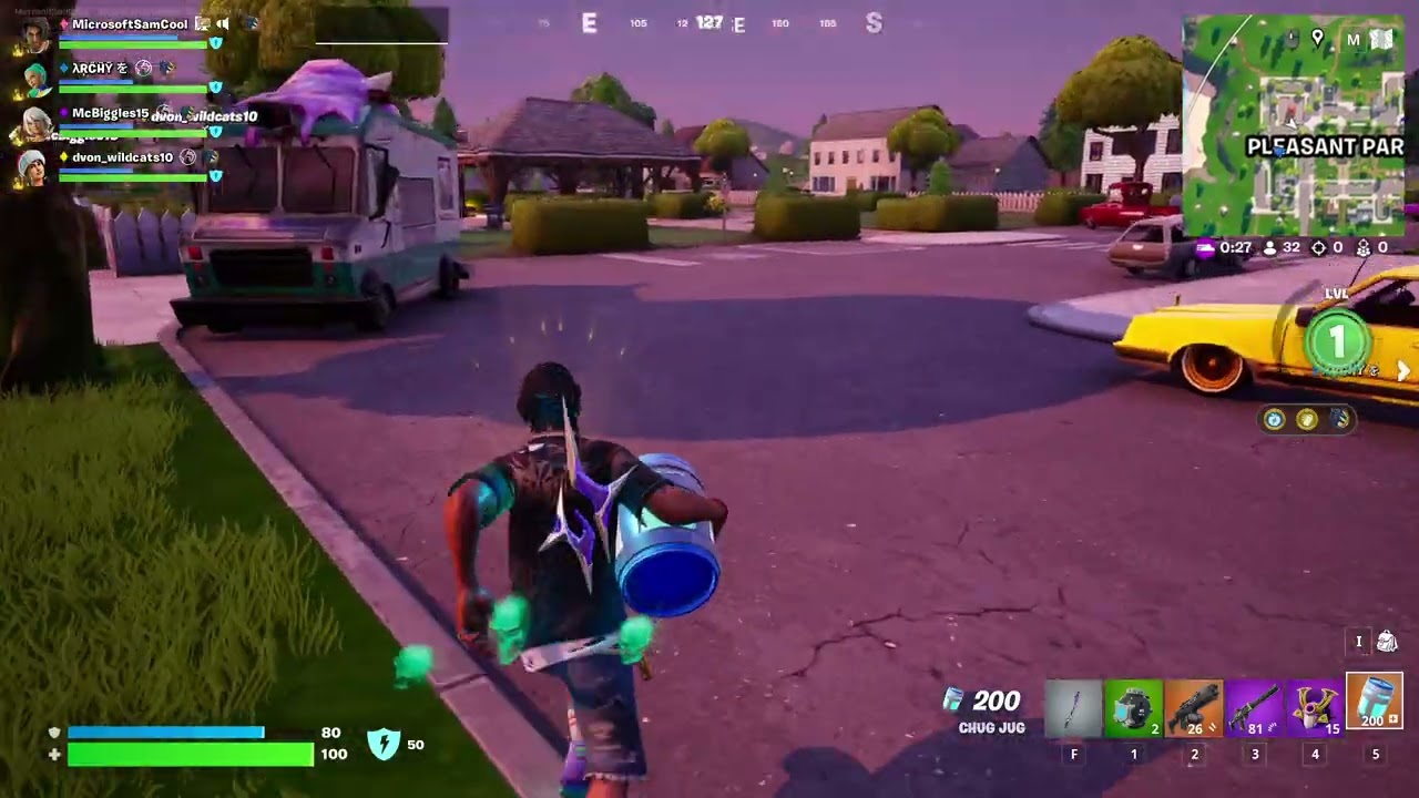 Fortnite Blitz Royale as Riptide Raz