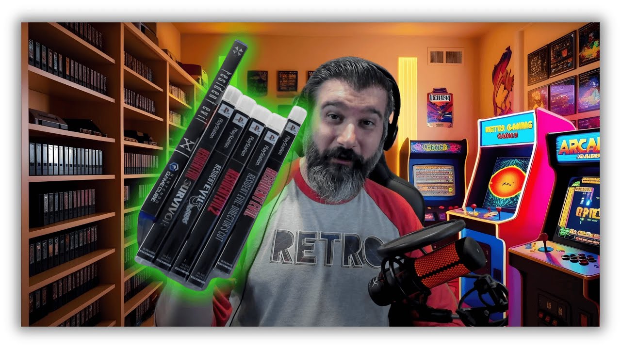 Custom ORIGINAL Resident Evil Game CASES Look GREAT on the Shelf!