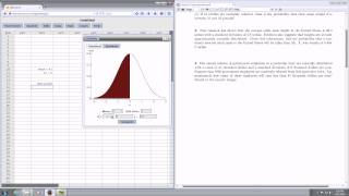 StatCrunch Normal Probability Harder Example
