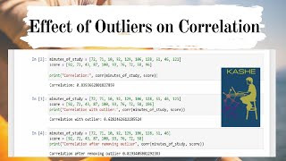 Effect of Outliers on Correlation