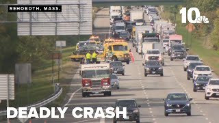 1 dead, 3 juveniles injured in crash on I-195