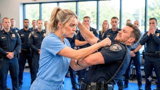 17. Police Black Belt Mocked a Quiet Nurse — Then Her Army Combat Skills Left Him Speechless Update