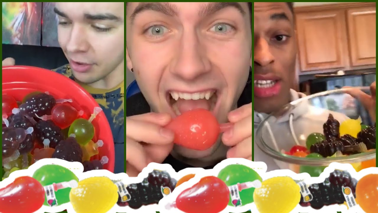 Tiktok Jelly Fruit Candy Challenge Compilation (Where to BUY) 