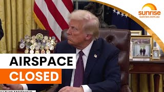 Trump declares Venezuelan airspace closure amid escalating tensions | Sunrise