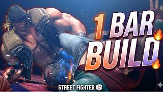 SF6 Season 3 : Alex - 1 Bar Build Combo